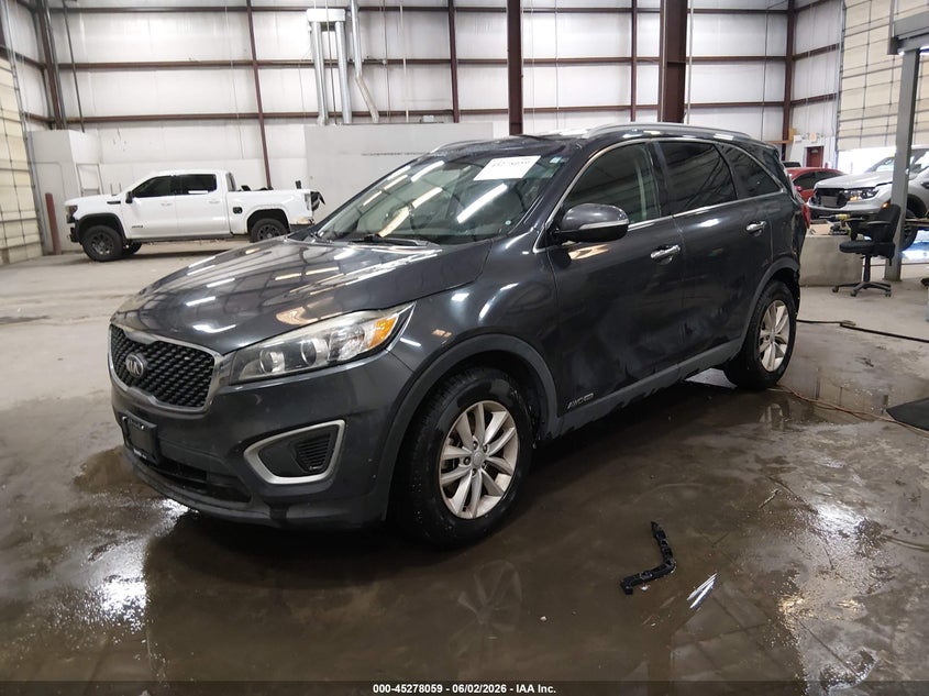 Vin: 5xypgda5xjg367463, lot: 45775883, kia sorento 3.3l lx 20182