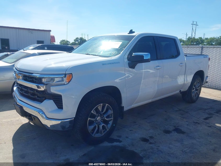 Vin: 1gcudded0pz244990, lot: 45775907, chevrolet silverado 1500 4wd  standard bed lt 20232