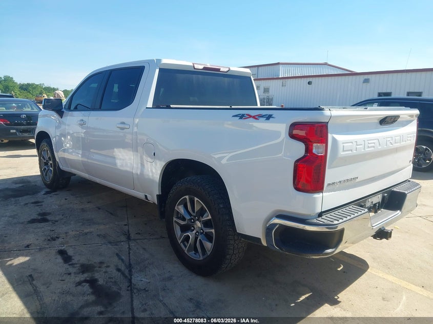 Vin: 1gcudded0pz244990, lot: 45775907, chevrolet silverado 1500 4wd  standard bed lt 20233
