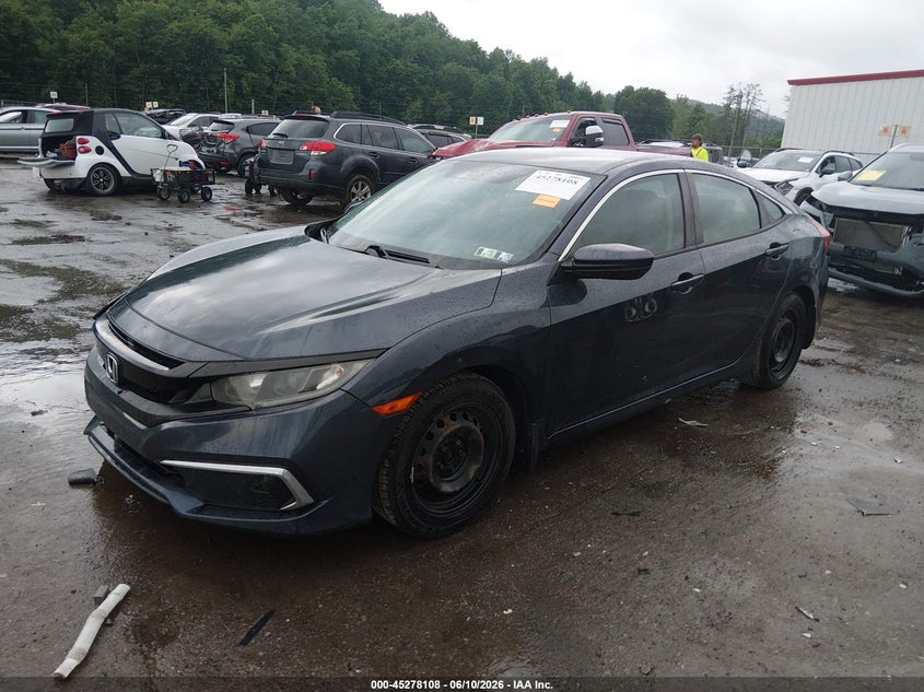 VIN 2HGFC2F60MH554795 2021 HONDA CIVIC LX