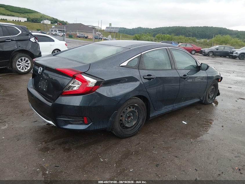 VIN 2HGFC2F60MH554795 2021 HONDA CIVIC LX
