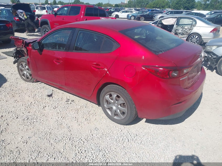 Vin: 3mzbm1u74fm129811, lot: 45775938, mazda mazda3 i sport 20153