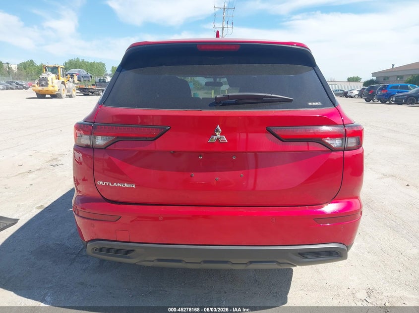 2022 Mitsubishi Outlander Es 2.5 S-Awc VIN: JA4J4TA80NZ044088 Lot: 45278168