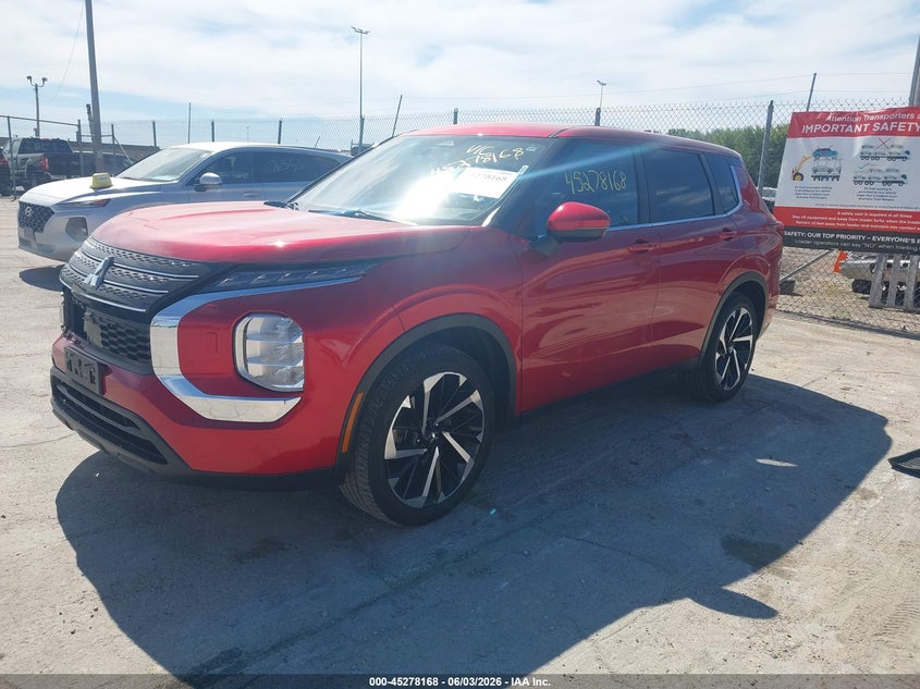 2022 MITSUBISHI OUTLANDER auction photo 2