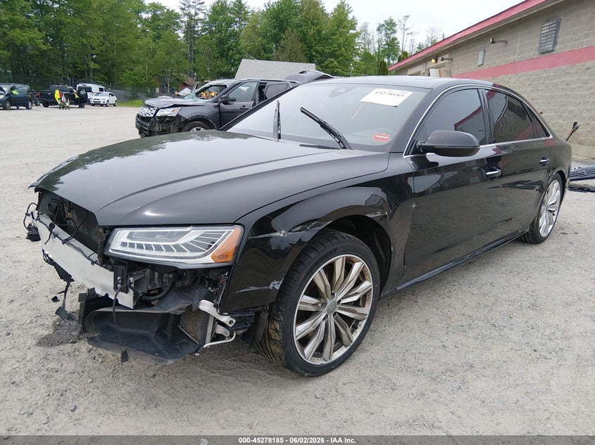 2017 Audi A8 L 4.0T Sport VIN: WAU43AFD4HN004282 Lot: 45278185