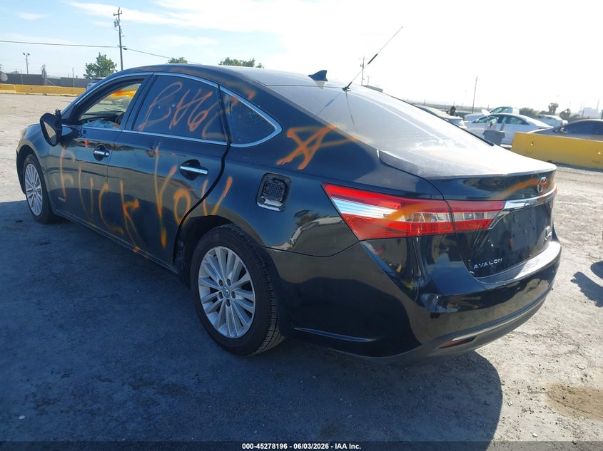 Vin: 4t1bd1eb1fu038931, lot: 45776020, toyota avalon hybrid/prem/tour/ltd 20153