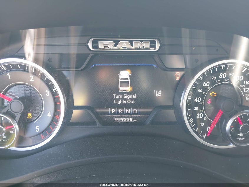 2021 Ram 2500 Laramie 4X4 6'4 Box VIN: 3C6UR5FL7MG579745 Lot: 45278207