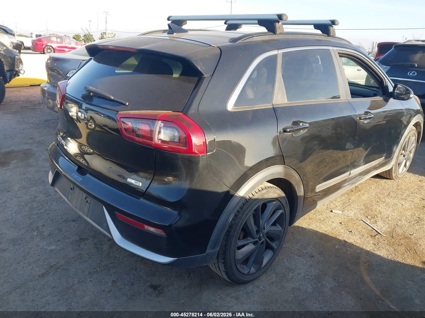 Vin: kndcc3lc1h5095694, lot: 45776038, kia niro ex 20174