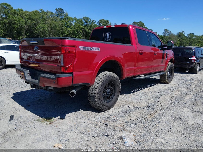 Vin: 1ft7w2bnxned69203, lot: 45776077, ford f-250 lariat 20224