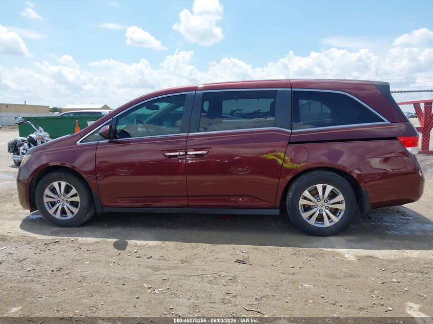 2016 Honda Odyssey Ex-L VIN: 5FNRL5H6XGB027495 Lot: 45278255