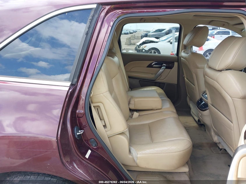 2013 Acura Mdx VIN: 2HNYD2H21DH503492 Lot: 45278262