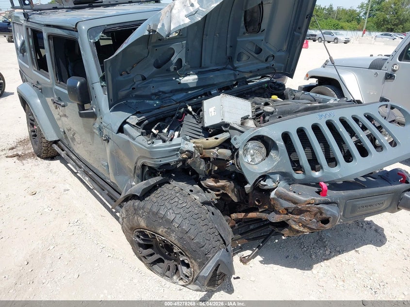 2015 Jeep Wrangler Unlimited Rubicon Hard Rock VIN: 1C4BJWFGXFL548737 Lot: 45278268