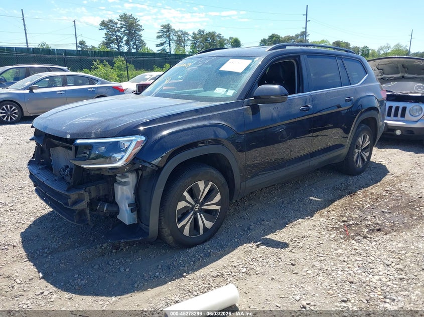 Vin: 1v2lr2caxsc554309, lot: 45776123, volkswagen atlas 2.0t se 20252