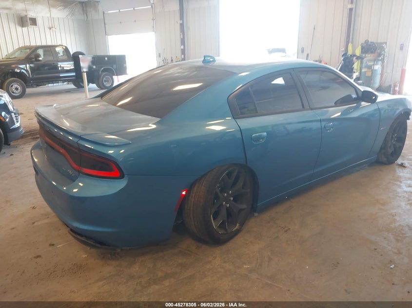 Vin: 2c3cdxct1gh104734, lot: 45776129, dodge charger r/t 20164
