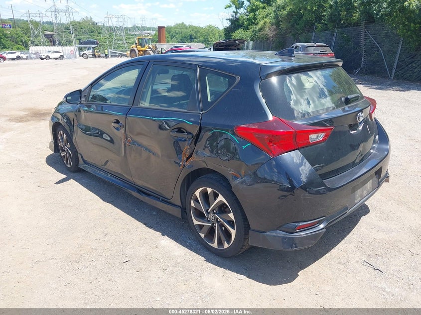 Vin: jtnkarje3jj559683, lot: 45776144, toyota corolla im 20183