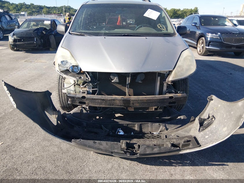 2010 Toyota Sienna Le VIN: 5TDKK4CC3AS313574 Lot: 45278326