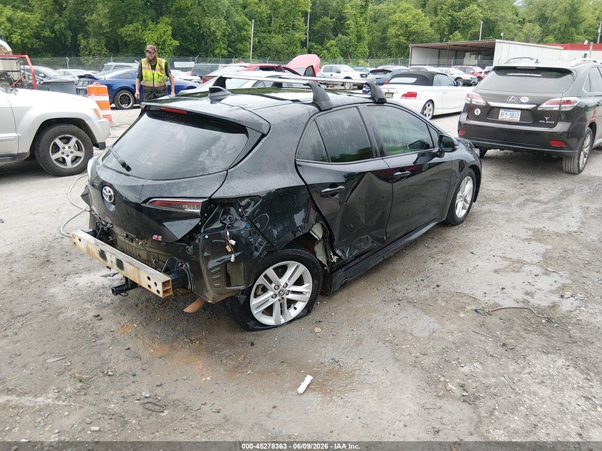 2021 TOYOTA COROLLA auction photo 4