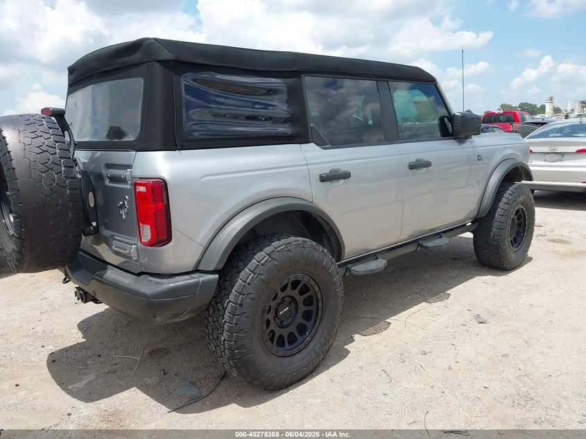 Vin: 1fmde5bh6plb10378, lot: 45776209, ford bronco black diamond 20234