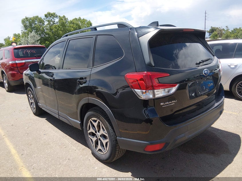 Vin: jf2skagc1kh437021, lot: 45776215, subaru forester premium 20193