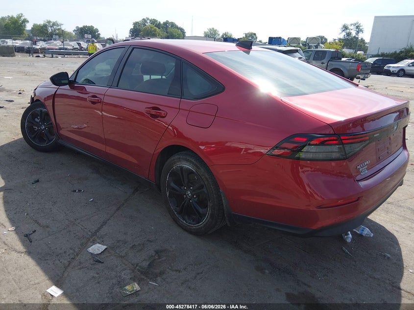 2025 HONDA ACCORD 1.5L I-4 DI, DOHC, V(VIN: 1HGCY1F47SA004812