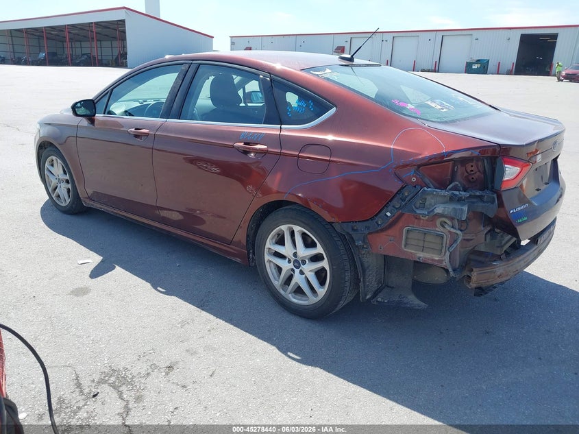 Vin: 3fa6p0h78gr143754, lot: 45776264, ford fusion se 20163