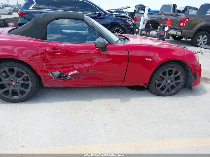 2017 Fiat 124 Spider Elaborazione Abarth VIN: JC1NFAEK0H0115954 Lot: 45278446