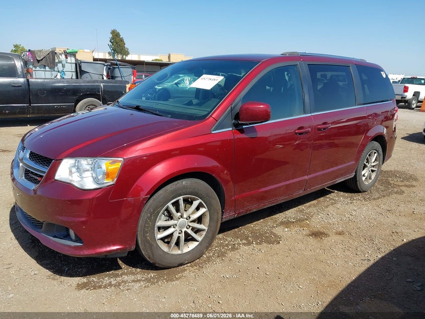 2019 Dodge Grand Caravan Sxt 2C4RDGCG5KR724482 photo 1