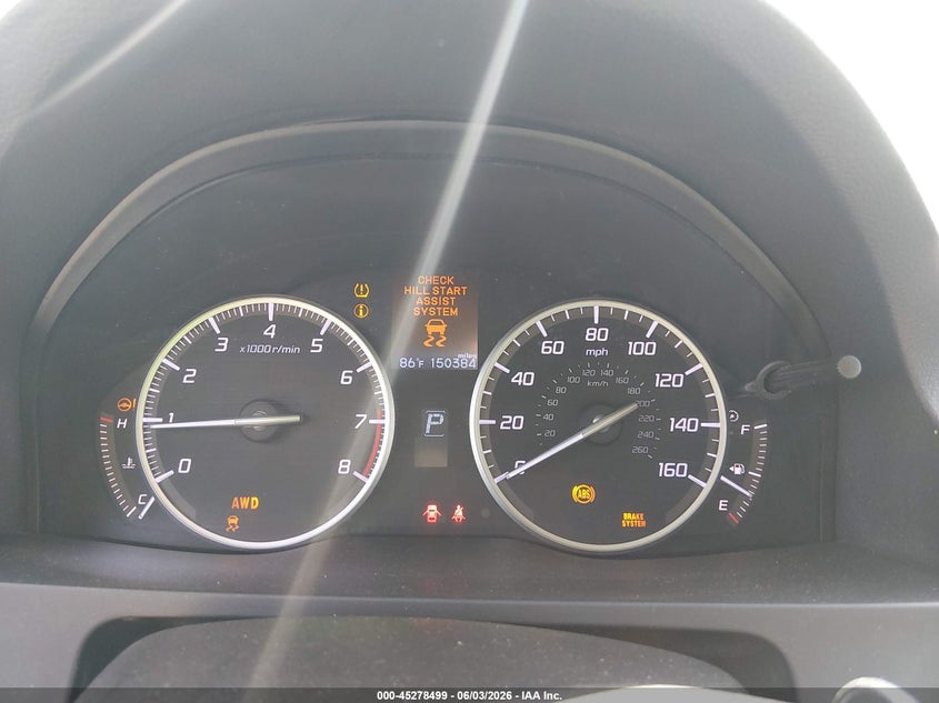2013 Acura Rdx VIN: 5J8TB4H37DL010317 Lot: 45278499