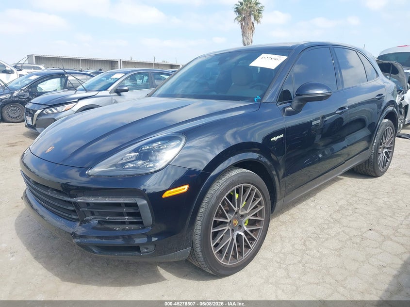 Vin: wp1ae2ay3mda24909, lot: 45776331, porsche cayenne e-hybrid 20212