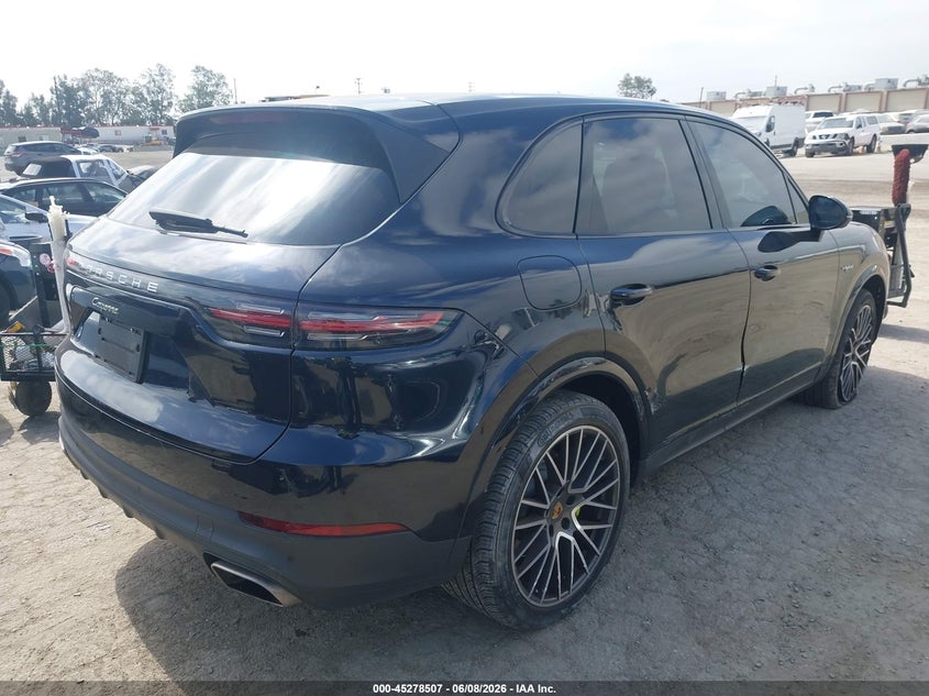Vin: wp1ae2ay3mda24909, lot: 45776331, porsche cayenne e-hybrid 20214