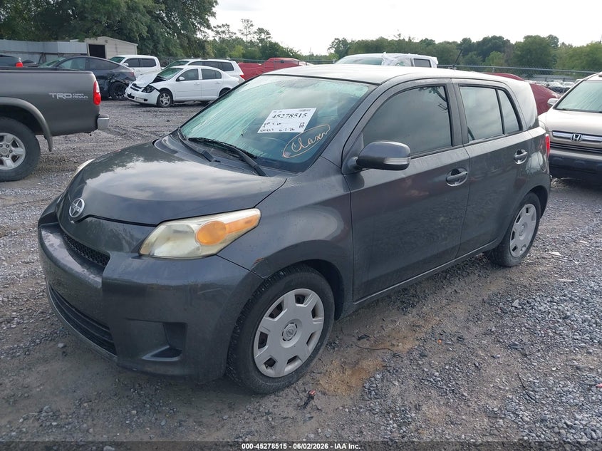 2010 Scion Xd 1.8 grey Lot 111045278515 Vin JTKKU4B48AJ057846