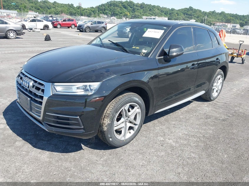 Vin: wa1anafy1j2232440, lot: 45776341, audi q5 2.0t premium 20182