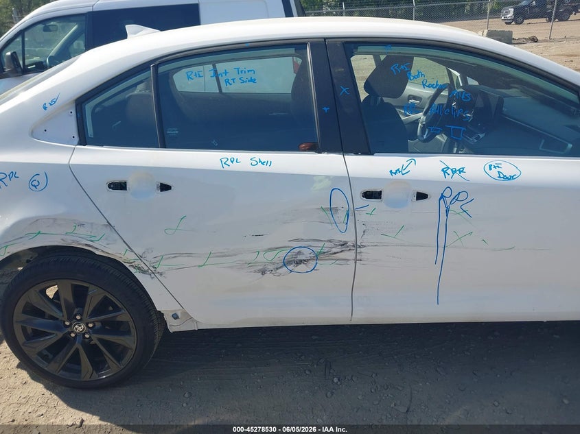 2025 TOYOTA COROLLA auction photo 6