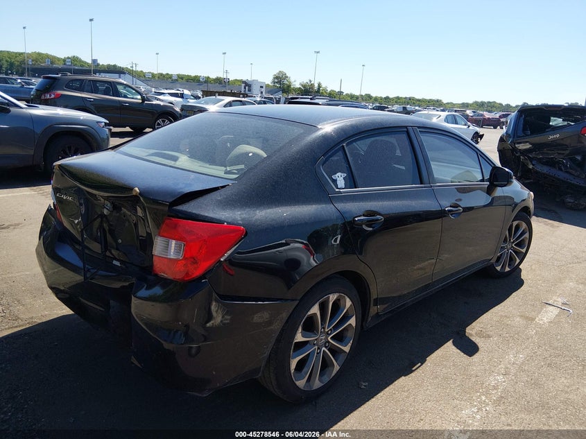 2012 HONDA CIVIC auction photo 4