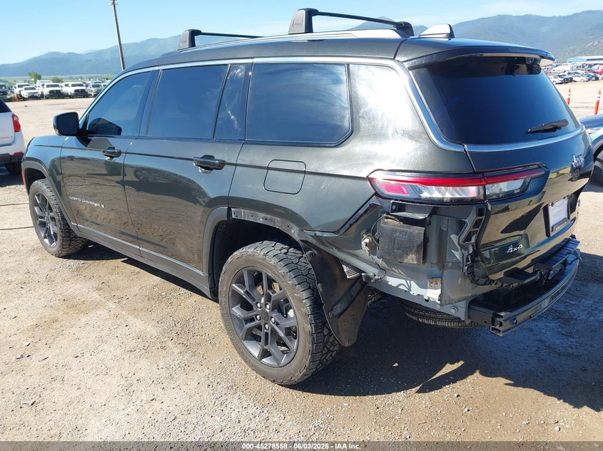 Vin: 1c4rjkbg4p8871764, lot: 45776382, jeep grand cherokee l limited 4x4 20233