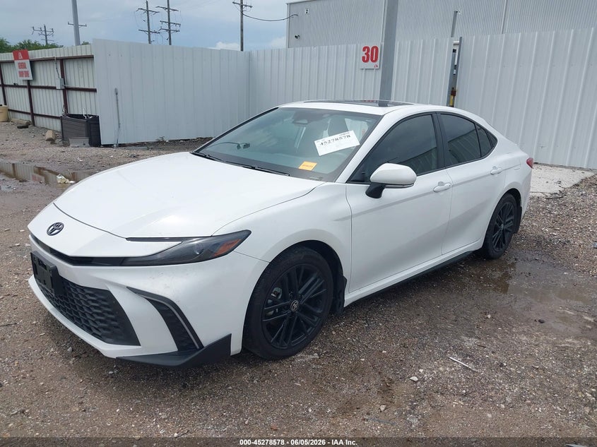 2026 TOYOTA CAMRY 2.5L I-4 DI, DOHC, V(VIN: 4T1DAACK4TU220350