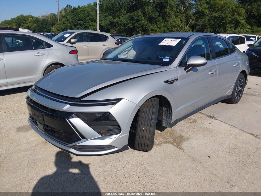 2026 Hyundai Sonata Hybrid Blue KMHL24JJ8TA164578 photo 1