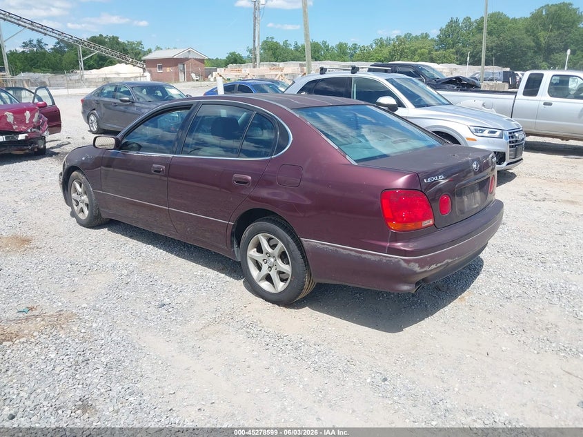 2003 LEXUS GS 300 SEDAN 3.0L I-6 DOHC, VVT, 220HP