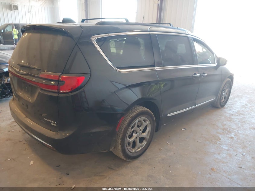 Vin: 2c4rc3gg1nr174322, lot: 45776445, chrysler pacifica limited awd 20224