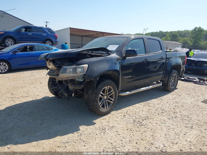 Vin: 1gcgtben2k1332976, lot: 45776450, chevrolet colorado wt 20192
