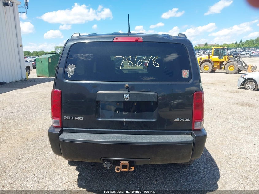 2008 Dodge Nitro Sxt VIN: 1D8GU28K28W267087 Lot: 45278648