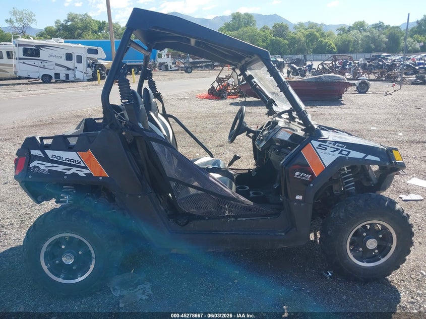 2013 Polaris Rzr 570 Eps VIN: 4XAVH6EA4DB147491 Lot: 45278667