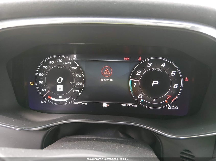 2021 JAGUAR F-PACE auction photo 7