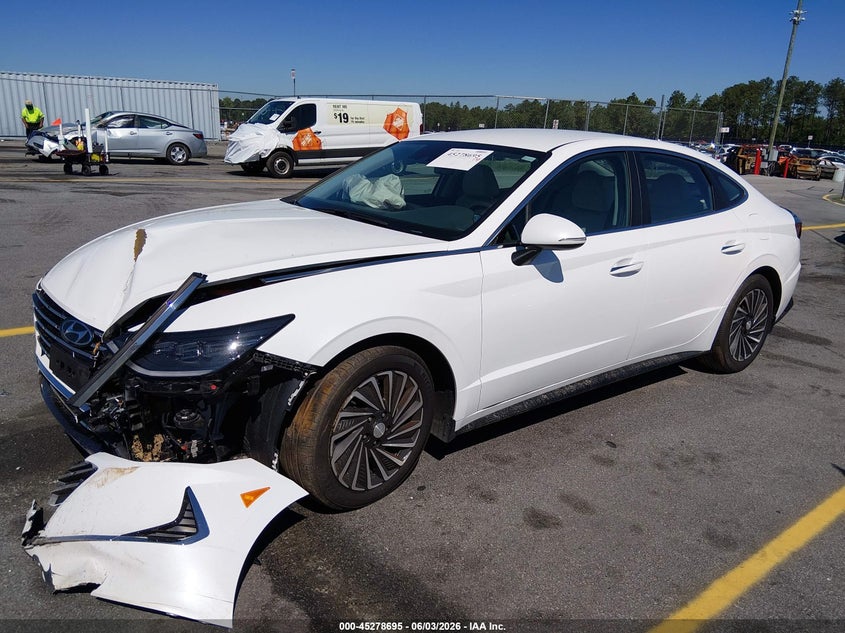 2023 Hyundai Sonata Hybrid Sel KMHL34JJ6PA079564 photo 1
