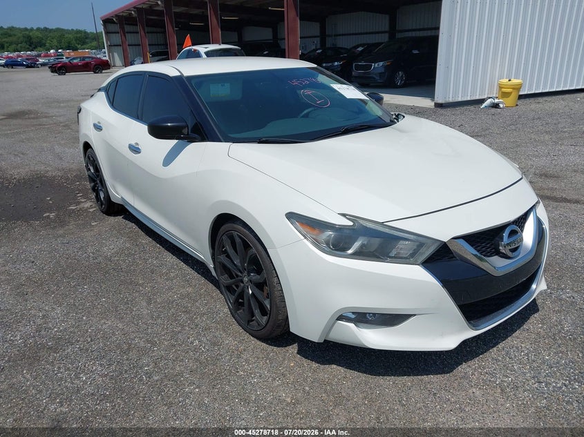 2016 NISSAN MAXIMA auction photo 1