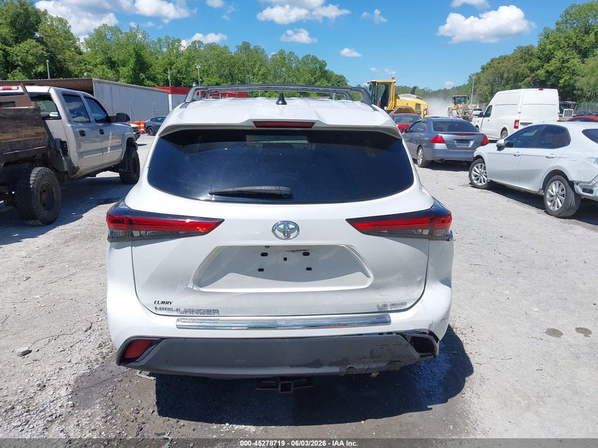 2022 Toyota Highlander Le VIN: 5TDBZRBH0NS591845 Lot: 45278719