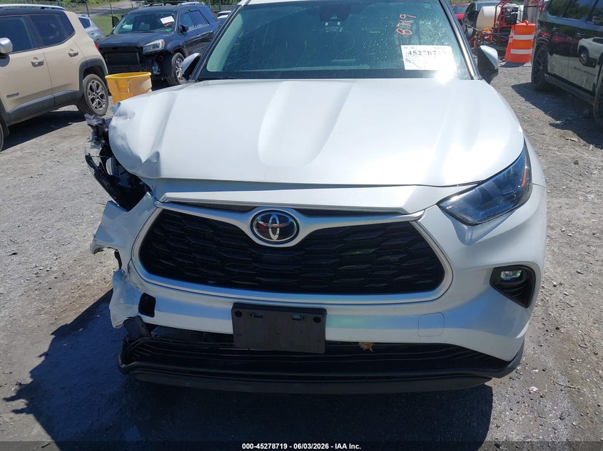 2022 Toyota Highlander Le VIN: 5TDBZRBH0NS591845 Lot: 45278719