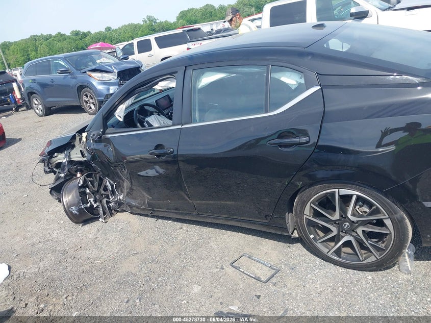 2025 Nissan Sentra Sr VIN: 3N1AB8DV8SY406039 Lot: 45278730
