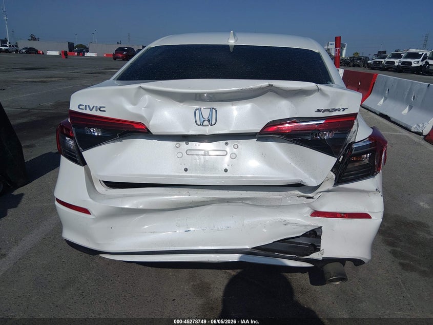 2022 HONDA CIVIC 2.0L I-4 DI, DOHC, V(VIN: 2HGFE2F5XNH609191