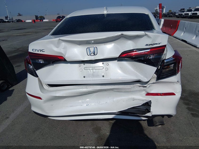 2022 HONDA CIVIC 2.0L I-4 DI, DOHC, V(VIN: 2HGFE2F5XNH609191